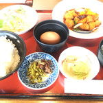 光林飯店 - 料理写真:酢豚定食＝１０８０円→９１８円
１１時〜１４時迄のサービス