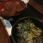 美の正 - ソースかつ丼セット