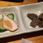 牛たんのせんだい - ビールの付け出し