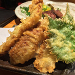 牛たんのせんだい 本店 - 牛たん極上霜降りの天ぷら 1,260円