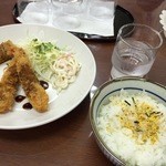 ありがとう食堂 - エビフライ定食