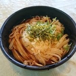 うどん館 - 温玉ぶっかけ（550円）2016年5月