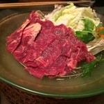 馬肉バル 新三よし - 馬肉しゃぶしゃぶ