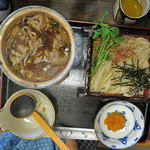 みのや - 土鍋つけ麺（旨しょうゆ）