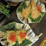 みのや - ちくわ天、かしわ天