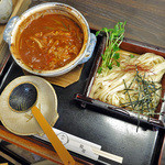 みのや - 土鍋つけ麺（辛みそ）