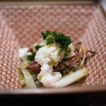 虎白 - 先付　ほたるいか　うるい