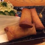 焼鳥三丁目 - チーズ春巻き