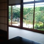 弘源寺 - お茶席から観る枯山水庭園