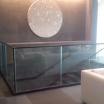 アマン東京 - スパ、階段。ロッカーへ