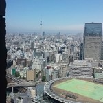 アマン東京 - ２日目のフィットネス。すごく晴れていて眺め最高～