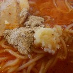 麺堂　香 - 佐伯風にニンニクと胡椒をたっぷり（笑）