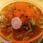 麺堂　香 - 火の海野菜ラーメン（鬼辛）：880円