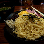 ラーメン康竜 - 冷やし塩ゆずつけ麺(大盛)