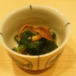 鮨処 つく田 - 2010.9　春菊おひたし