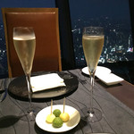 スカイレストラン634 - シャンパン（ボネール・ブリュット　634ラベル）