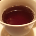 食後の黒豆茶さん♪