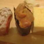 つきぢ神楽寿司 - 金目炙りとうに