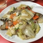 台湾ラーメン 幸龍 - 特注痩せる八宝菜❗️