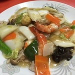 台湾ラーメン 幸龍 - 特注痩せる八宝菜❗️