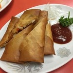 台湾ラーメン 幸龍 - 春巻き❗️