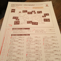 熟成和牛ステーキグリルド エイジング・ビーフ 横浜店 - 本日の部位