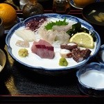 Kuroshio - 刺身定食①