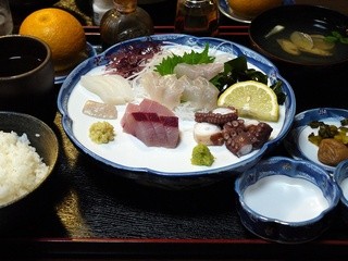 Kuroshio - 刺身定食①