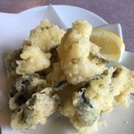 大衆磯料理 磯辺 - サザエの天ぷら