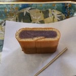 沙羅の木 - 抹茶セットの源氏巻（津和野の定番和菓子）