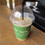 軽井沢焙煎所 カフェシュクレ イノセント コーヒー - アイスカフェラテ　550円
