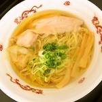 一番いちばん - 一番いちばん×進化　町田中華そば　白紫　わんたんトッピング　一番いちばん手打ち麺ｖｅｒ