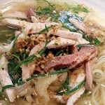 ラーメン巌哲 - 鶏そば（淡海地鶏）限定献立