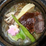 Koshitsu Kaiseki Kitaooji - 黒毛和牛陶板焼き