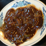 幸楽 - レバー レバ刺しでもいただける新鮮さ！というレベルには残念ながらありません