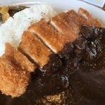 カレー オハナ - ライス、ロースカツ、そして多目のカレールーが良いね