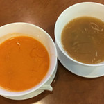 横浜大飯店 - 22蟹の玉子入りふかひれスープ
      21香港風ふかひれスープ