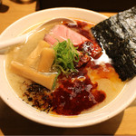 ふじ屋 NOODLE - ●2016 #114 @白醤油＋辛化 ¥900