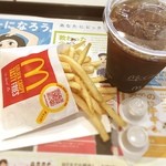 マクドナルド - アイスコーヒーS、ポテトS