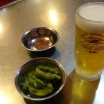 ケイストーリー - お通しとビール