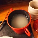 川越蔵塚 昌平 - 蕎麦湯