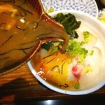 旬彩 鯛樹 - だし in❤ヾ(*≧∀≦)ﾉﾞ
      バリ旨やぁ～ <゜)#)))彡～❤