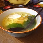 魚貝料理 たかはし - 塩ラーメン。