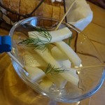 Cafe Gourmand - うどのピクルス