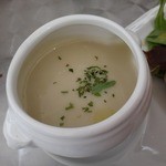 Cafe Gourmand - キクイモのスープ
