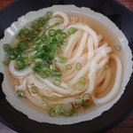 山越うどん - かけうどん