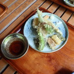 手打そば 時屋 - 天ぷら