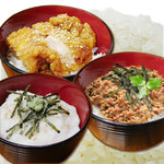 Teuchisobahanabi - 丼ぶり　各種 450円