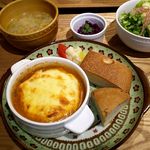 あいづ家 - 2016.04.29プレートランチDクリームグラタン
