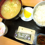 Choujatei - 豚汁定食680円。
